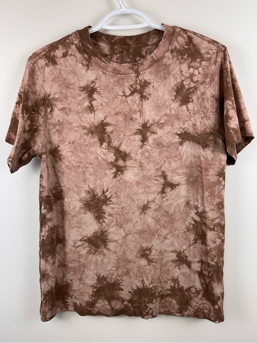 Lululemon All Yours Tee Earth Dye Clay Pima Cotton Oversized Size 8* - Picture 2 of 6